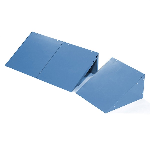 Global Industrial Locker Slope Top Kit, 12x18, Blue 652707BL - main